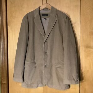 Banana Republic tan corduroy jacket, size M